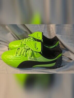 Puma Fenty by Rihanna Avanti LS-X Shoes Green Black 404809-01 Women Size 9 NWOB